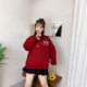 Round Neck Sweatshirt Women's Spring and Autumn Trendy Brand Loose Jacket Versatile Handsome Couple Sweatshirt Loose Slimming Top