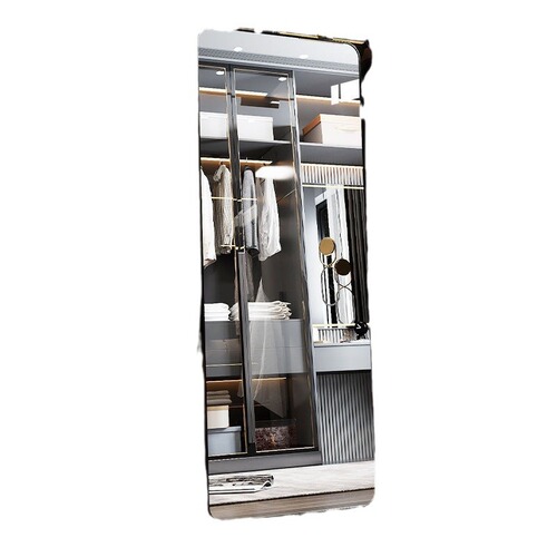 Mirror dressing mirror floor-standing home wall-mounted wall-mounted girls' bedroom full-length mirror Internet celebrity wall-mounted dormitory fitting mirror