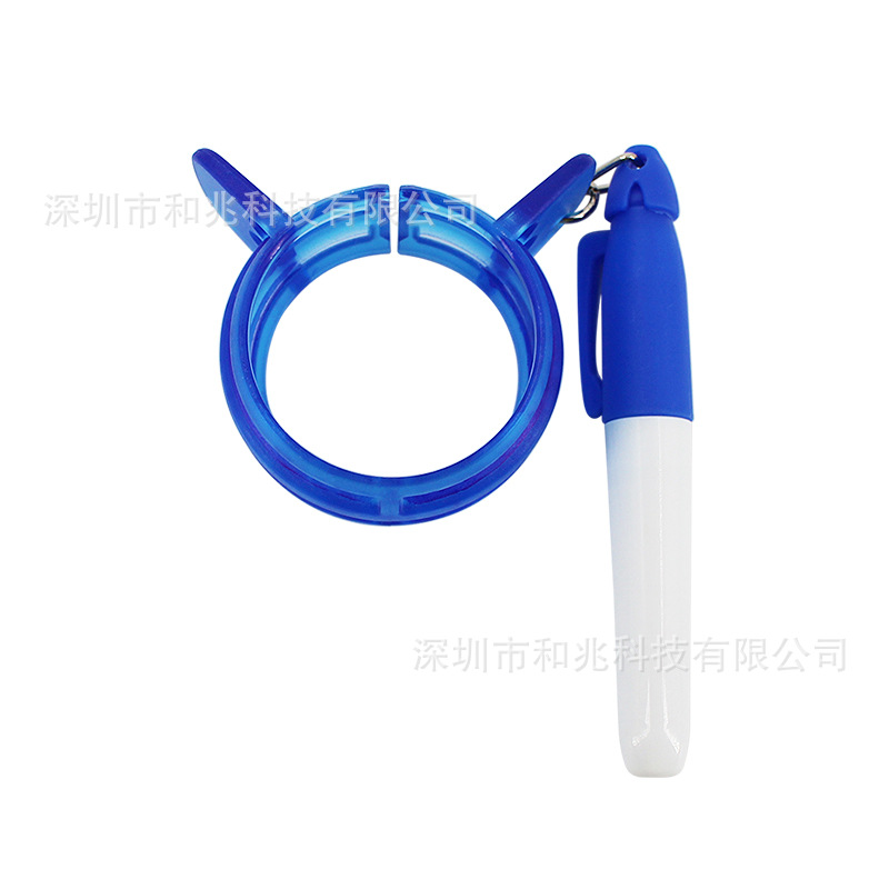 박스 스크라이버 펜-블루