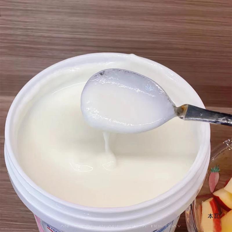 凌悦脱脂纯酸奶低健身750g大桶装代餐乳品整箱|undefined