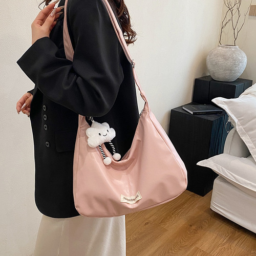 Casual Soft Large Capacity Relaxing 2025 Spring Crossbody Bag Commute European Style Shoulder Bag Tote Bag