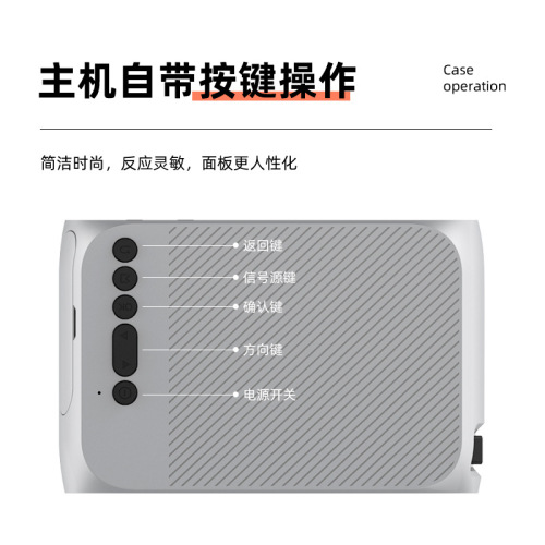 Manufacturer YG320 mini micro projector home HD 1080P portable home projector led projection