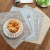 Diamond Heat Anti-oil clean pvc hotel Western Restaurant Nordic Mat Table mat Mat Bowls mat