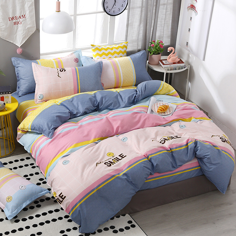 学生寮6点セット、スタッフ寝具、ベッドシーツ、掛け布団カバーセット、掛け布団、マットレス、フルセット、工場卸売|undefined