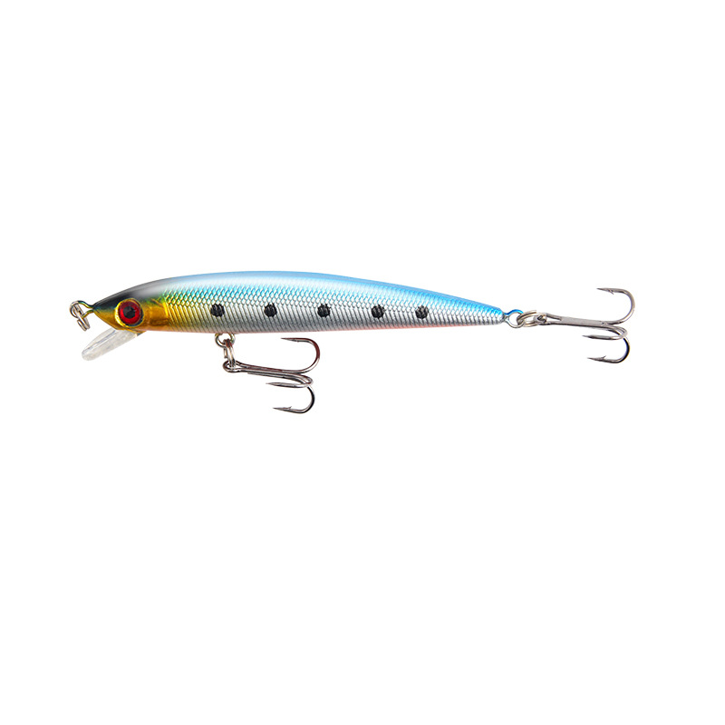 Sinking Minnow Lures Shallow Diving Minnow Baits Bass Trout Fresh Water Fishing Lure