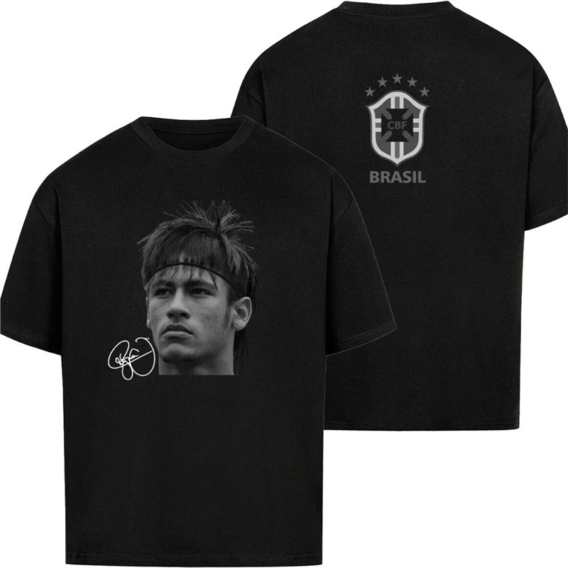 Summer T-Shirt Set Wear Neymar Messi Cristiano Ronaldo