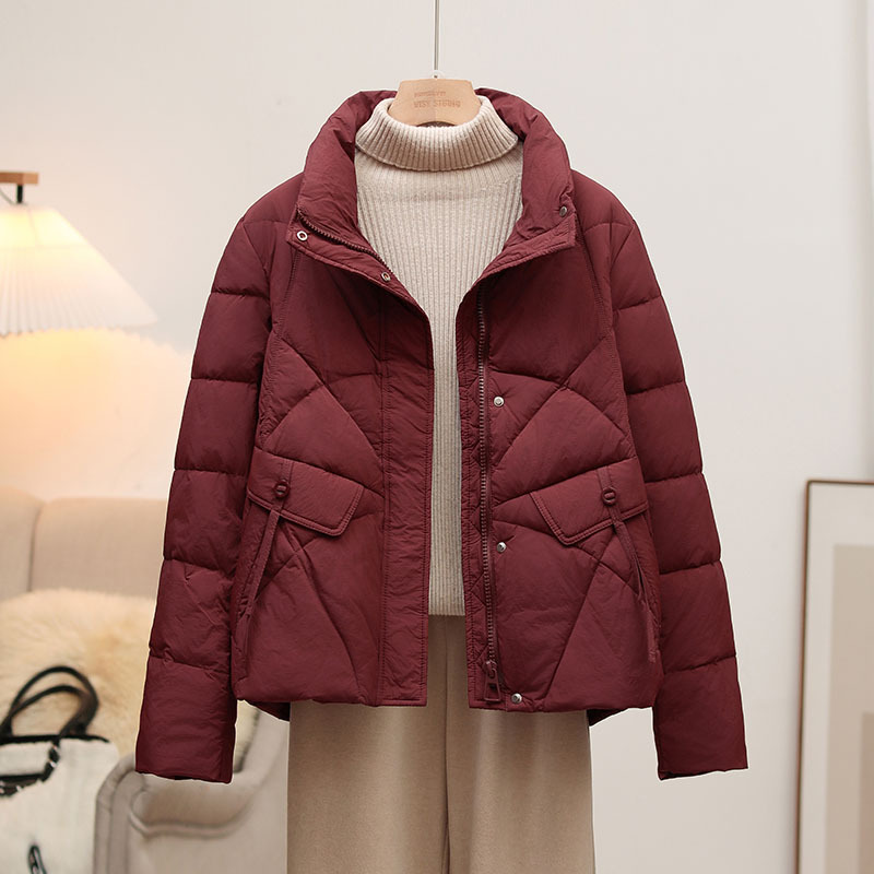 Winter velvet fashionable down jacket