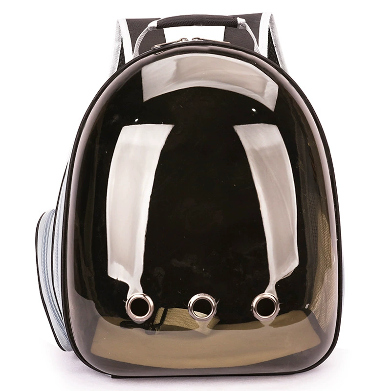 Handheld space backpack, transparent dome design, portable 0.98 kg