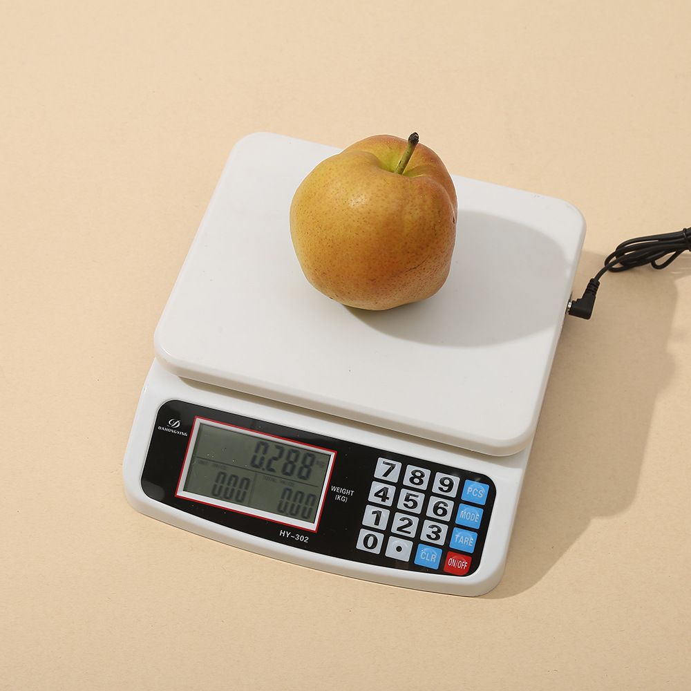 Báscula Electrónica de Cocina 40kg para Repostería y Uso Doméstico