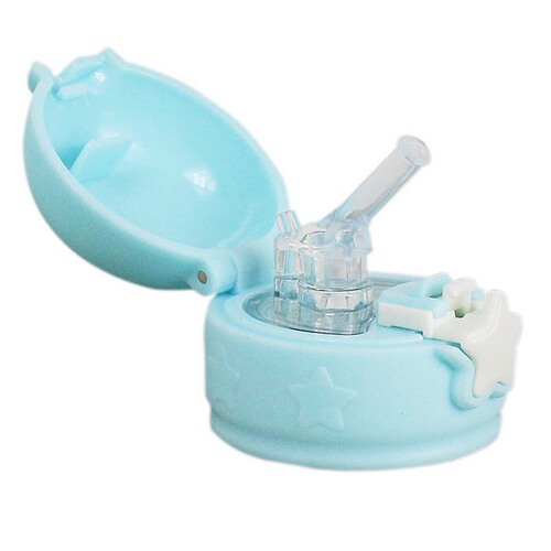 Straw lid bottle stopper children's thermos cup leak-proof accessories star cup lid universal straw bottle cap straw mouthpiece