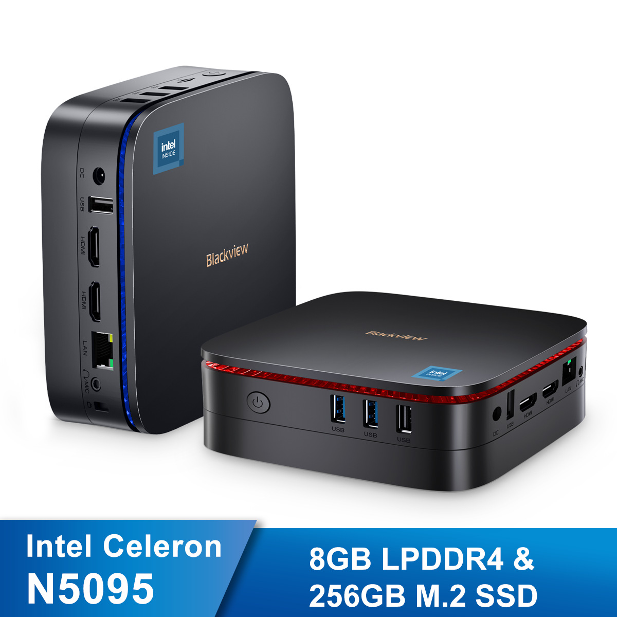 Blackview MINI PC MP60  8+256GB  16+512GB 电脑主机 香港交货详情1