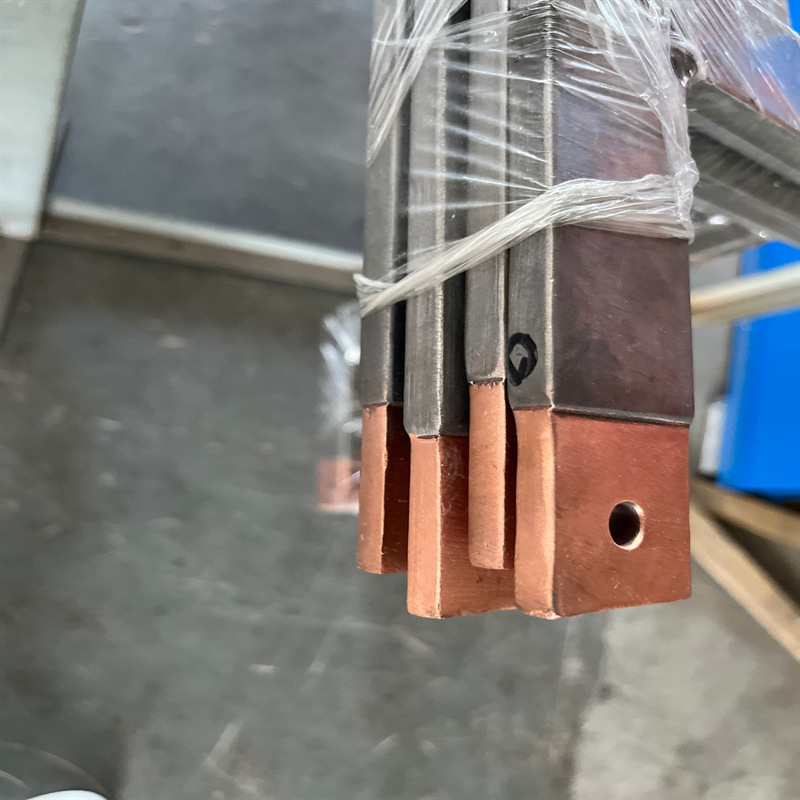 钛包铜复合材料 锆包铜方棒 矩形块 钛包铜拐件导电防腐