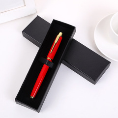 黑色商務禮品簽字筆套裝商務廣告禮品筆展銷會促銷寶珠筆中性筆