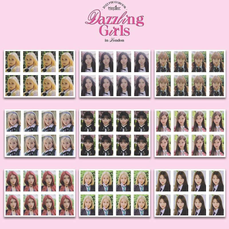 KEP1ER PHOTOBOOK Dazzling Girls in London