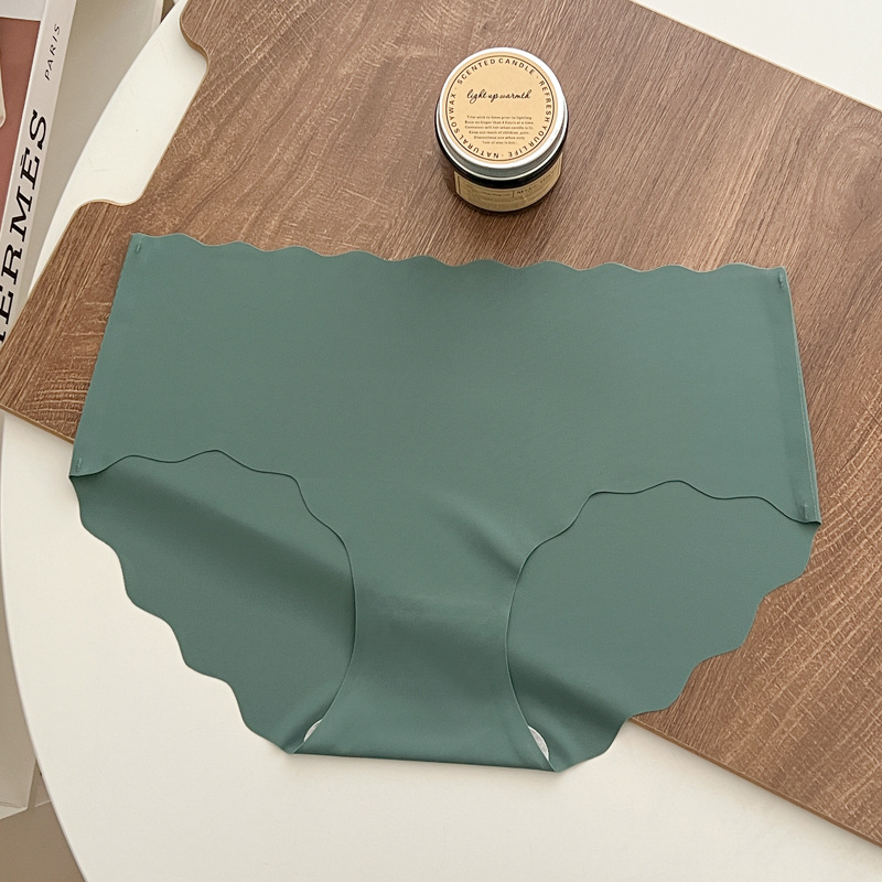 Hielo transfronterizo sin marcas ropa interior de secado rápido delgada de algodón transpirable comercio exterior de tamaño grande damas al por mayor entrepierna de algodón