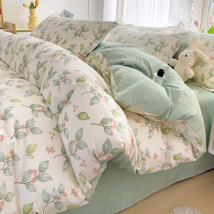 꽃과 나뭇잎이 춤을 춘다