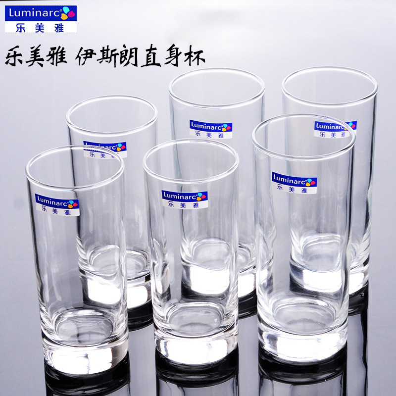 Arco y flecha Lemia vidrio viñedo Islangsatong taza de cuerpo recto de color Steinin taza cuadrada taza de agua