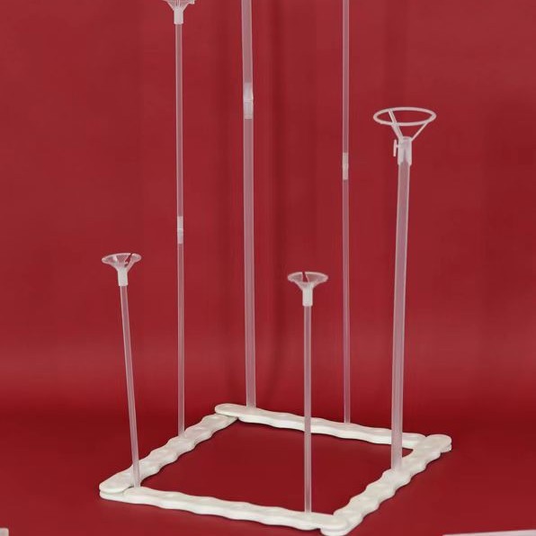 Nuevo alargado flotante banquete de boda Decoración de cumpleaños soporte de exhibición suministros de diseño mayor mesa de globo columna flotante