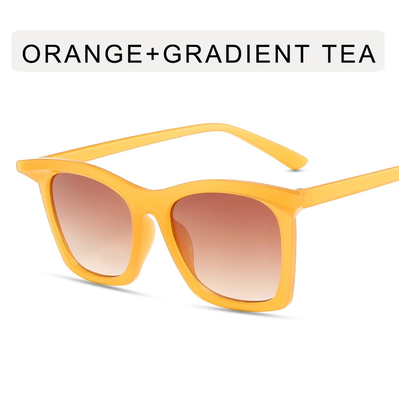 Marco naranja rebanadas de té Doble