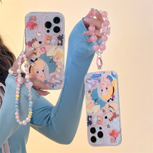 爱丽丝公主小动物适用iPhone17苹果16ProMax/15/14/13手机壳新款