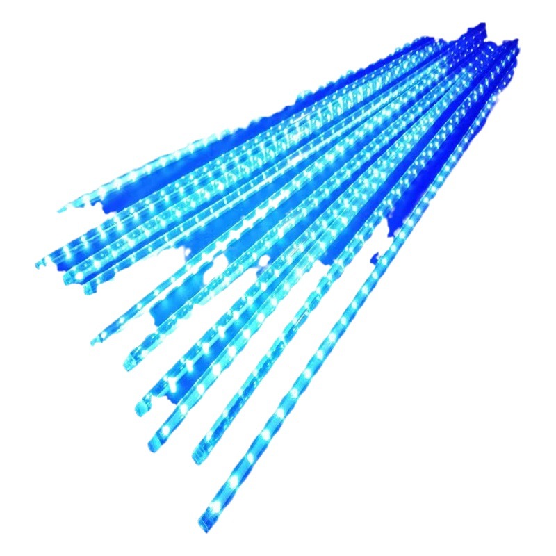ソーラー流星群 LED ライトカラフルな流星ライト屋外中庭風景装飾街路灯ツリーにぶら下がっています
