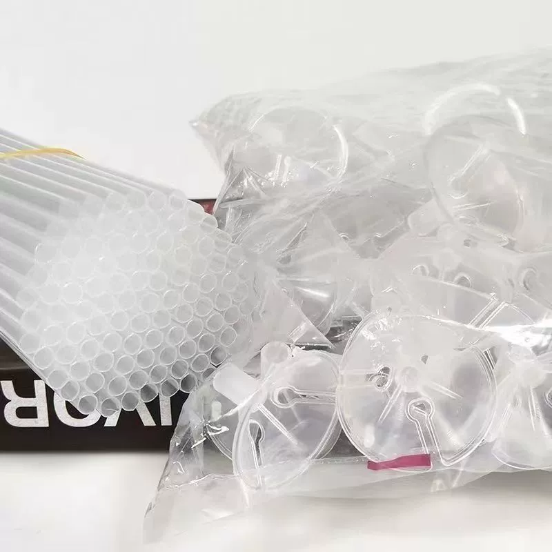 Новый Материал 40 см прозрачный латексный шар Упорный стержень утолщенный смелый цвет ручная Швабра Белая реклама 32