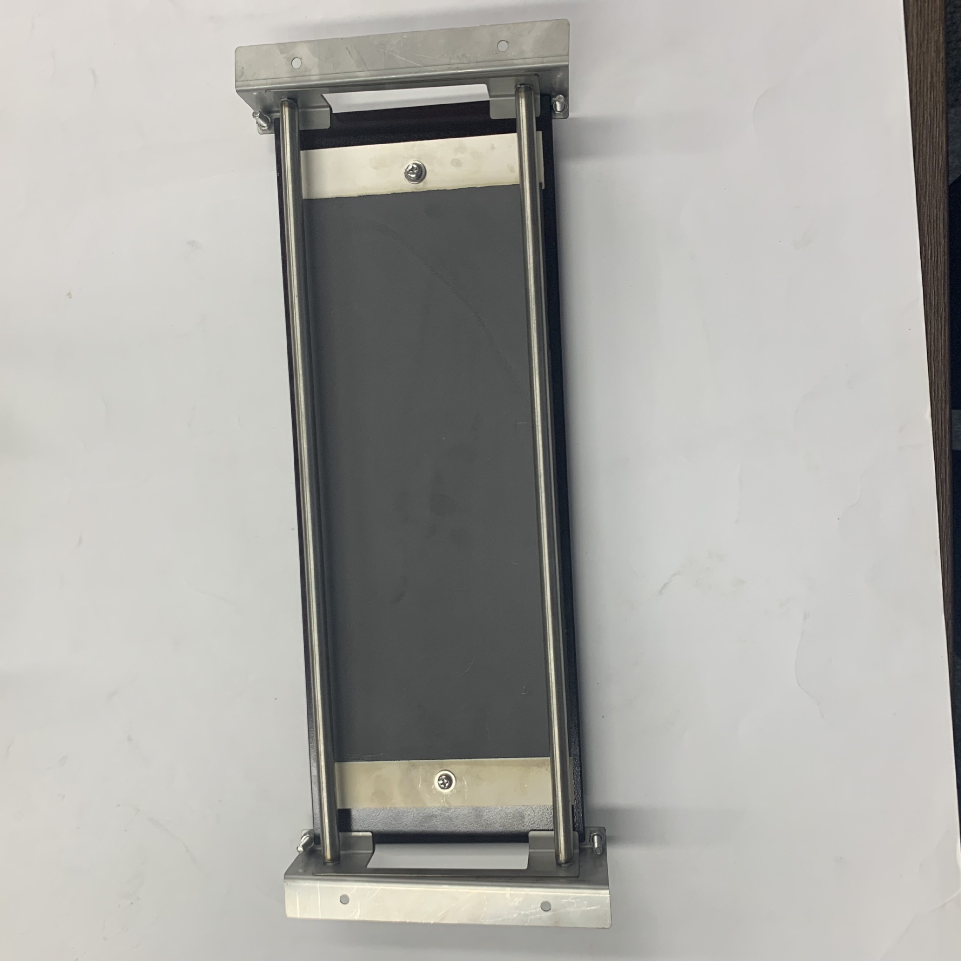 现货发货快 石墨烯黑色微晶玻璃发热板 带支架石英玻璃加热板