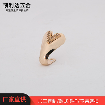 尖头鞋头保护套高跟鞋修复配件防踢包头鞋套头鞋扣鞋花装饰扣批发|ru