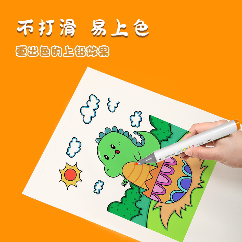 Marker, coloring book, increased thickness, 160G