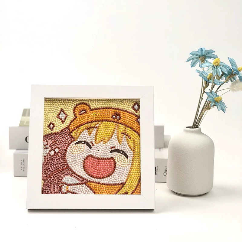 Набор для алмазной вышивки (Sanrio) Пикачу в раме, 17×17 см, комплект для полного стежка DIY