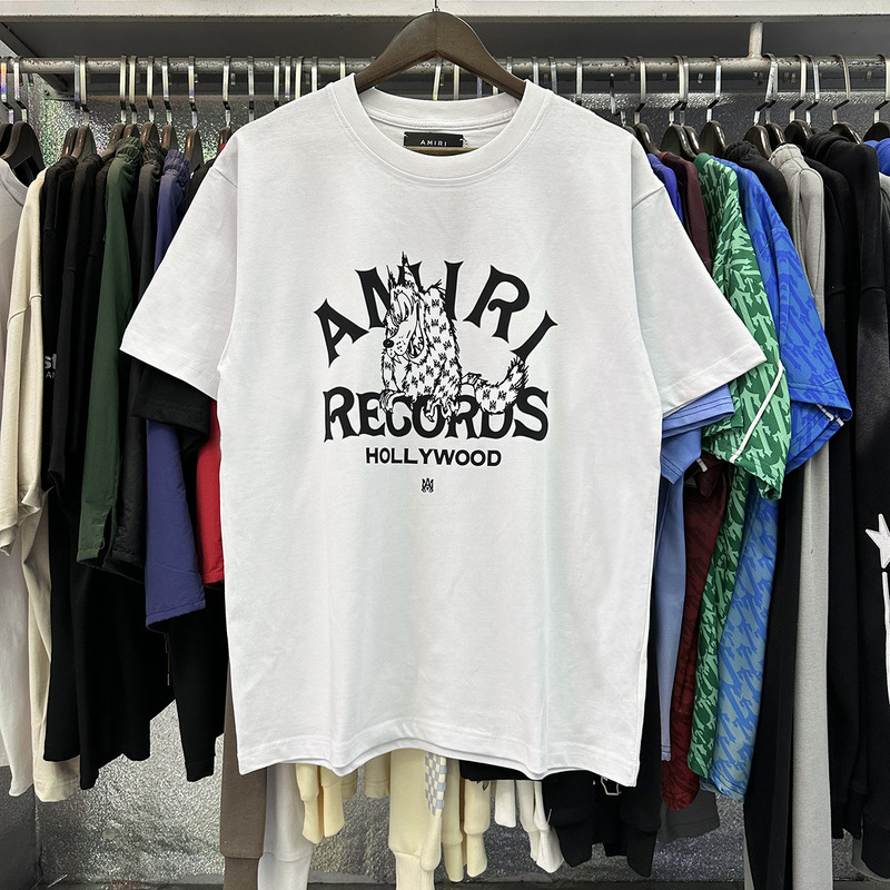 AM1R1 ICON小衆潮牌平和鳩アルファベットプリント丸首ゆるい半袖tシャツ男女カップル半袖|undefined