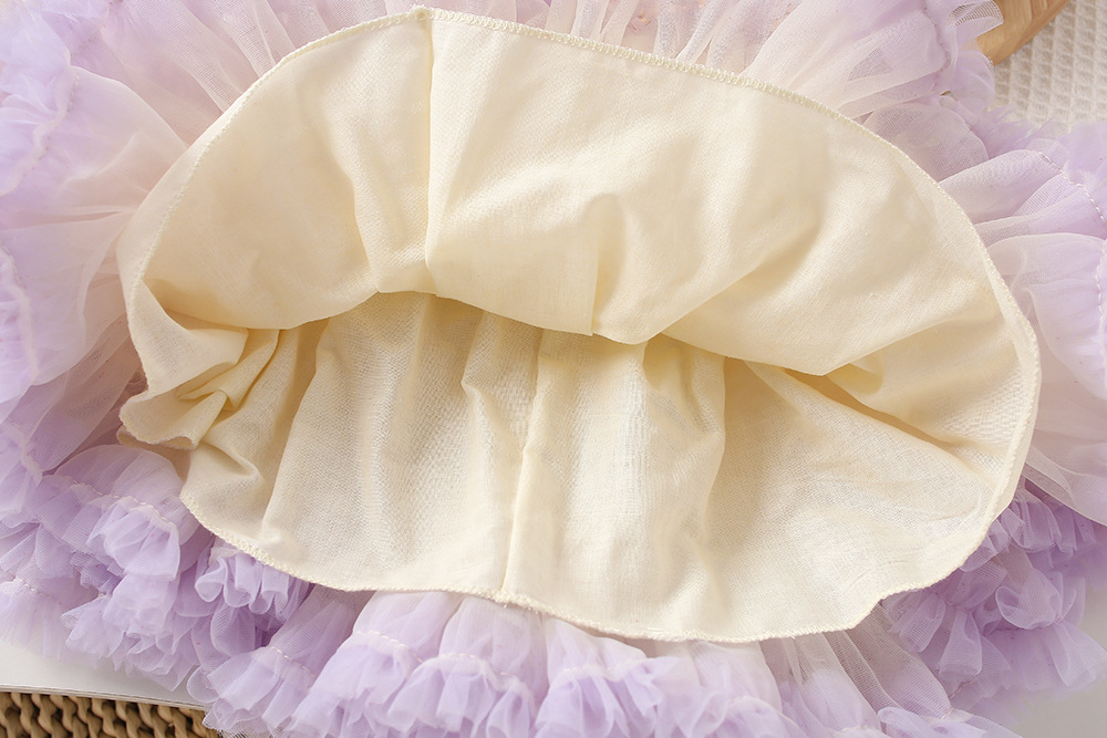 Korean style fashionable with protruding skirt, stylish and colorful gradient cute cover, three-dimensional girls'_voghion.com