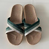 Summer straw slippers for beloved, 2023, gradient, wholesale