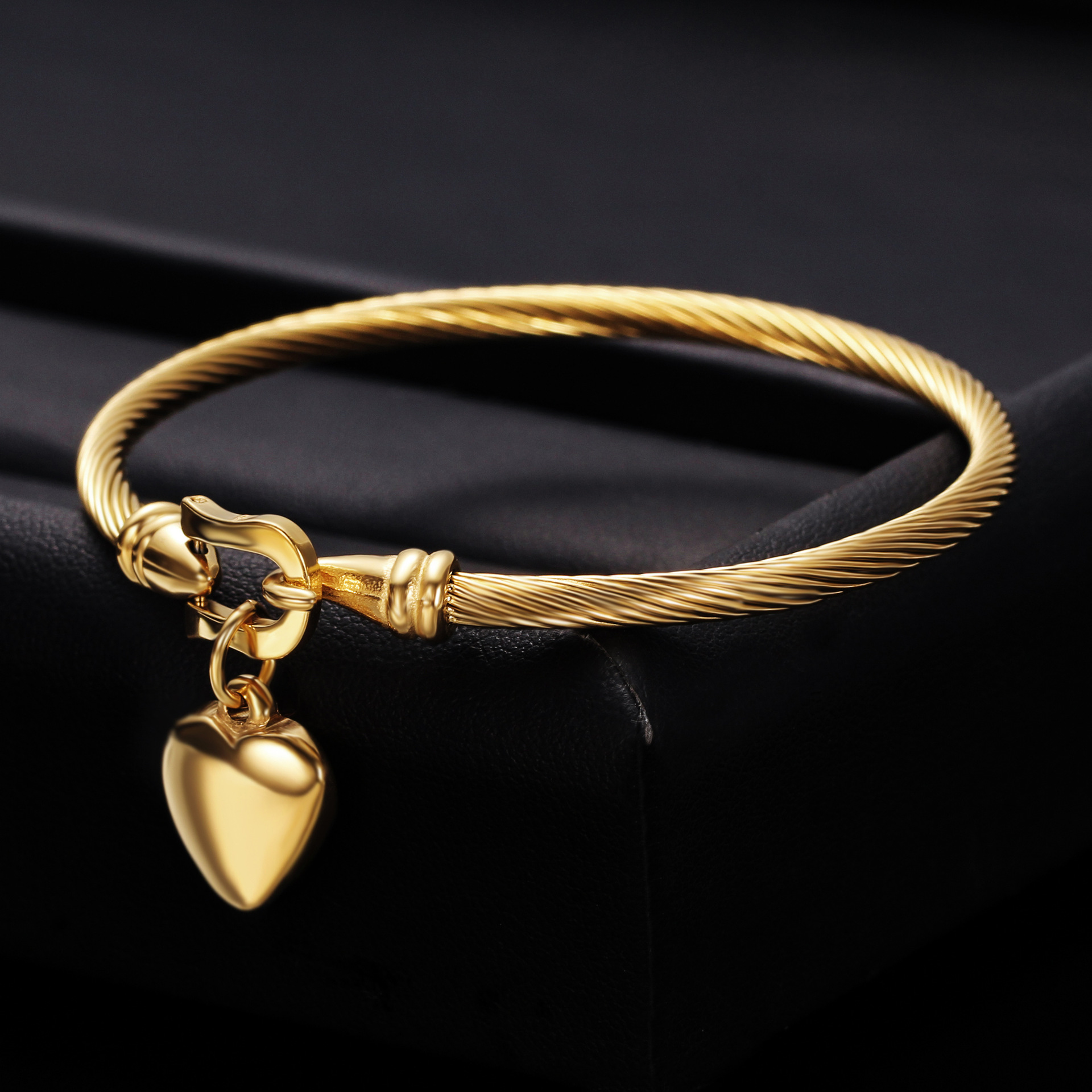 21g Weight 304 Stainless Steel Pendant Material Bangle Classification 304 Stainless Steel Chain Material 1 Piece Quantity Casual, Holiday Occasion 304 Stainless Steel Material Letter Pattern Unisex Gender Plating Design Simple Style Style Simple Style Letter 304 Stainless Steel Bangle In Bulk 4