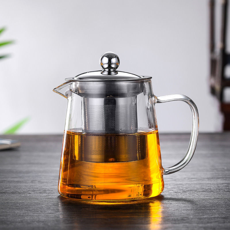 批发玻璃茶壶泡茶家用煮茶器过滤加厚大容量水壶花茶功夫茶具套装