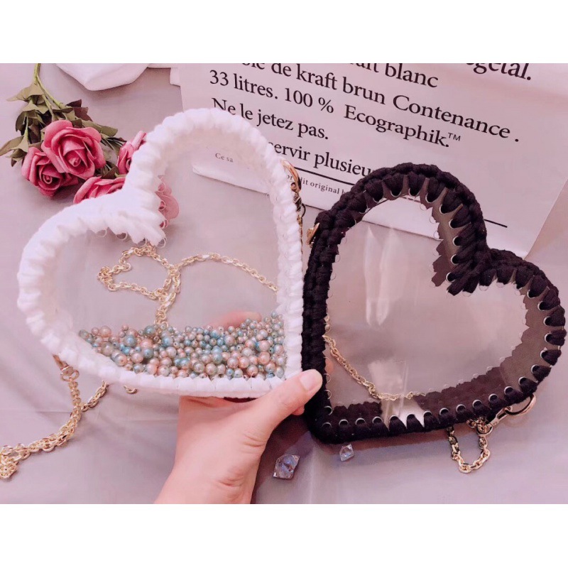 批发有机玻璃透明亚克力板泫雅编织包手工diy板爱心配件圆片工厂