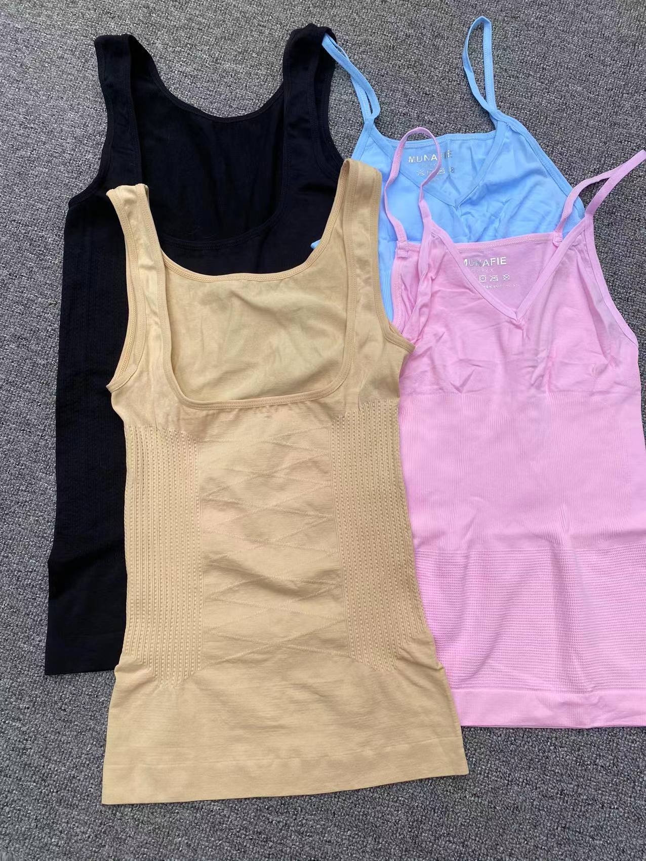 Exportación nuevo chaleco sin costuras de gran tamaño elástico cómodo ropa exterior superior al por mayor