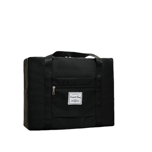 New large-capacity foldable travel bag, carry-on suitcase, lightweight postpartum storage bag, business trip travel set with pull rod