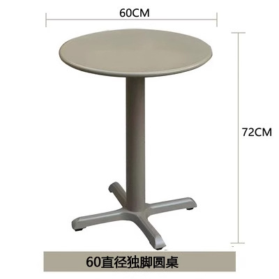 Mesa redonda de un solo pie de 60 diámetro