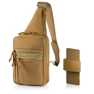 Men's Chest Bag Fashion Casual Trendy Lightweight Large Capacity Multi-Purpose Bag Crossbody Bag Wholesale Cycling Men's Shoulder Bag
