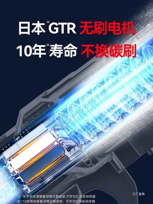 High pressure car wash water gun: Wireless Charging Lithium Battery Household