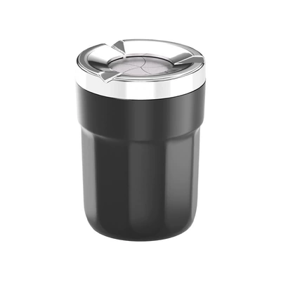 in-car ashtray, anti-drop device — Car ashtray