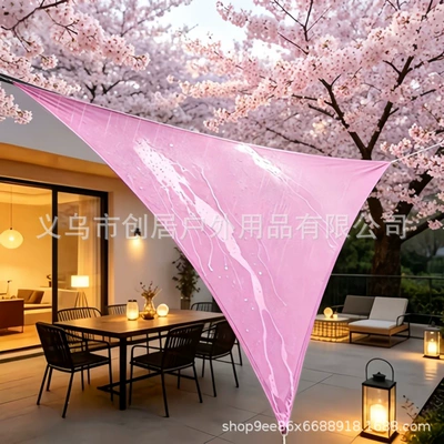 Tear-Resistant Outdoor Sunshade for Car, Avtomobil yan çətirləri - pink-11-1m