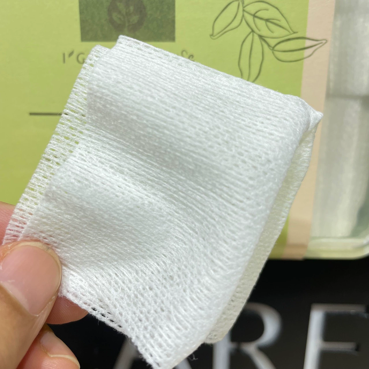 Detachable wet cotton pads, влажные салфетки для лица