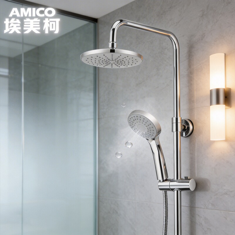Emico amico amico home bathroom shower shower set copper faucet Bath hot and cold pressurized bath wholesale Emico amico amico home bathroom shower shower set copper faucet Bath hot and cold pressurized bath wholesale