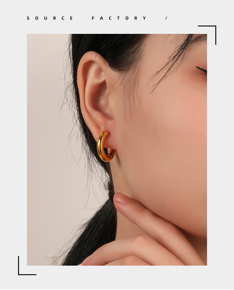 Retro Geometric Pearl Earrings 1 Pair