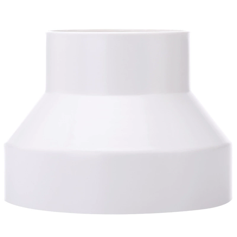 ABS range hood pipe transformer universal concentric large-head exhaust air transformer pvc water pipe adapter
