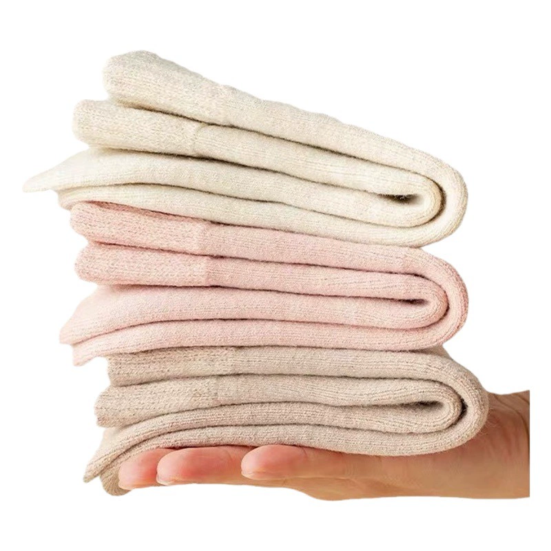 Носки женские зимний бархат утолщенные бархатные носки домашние теплые родильные носки для сна напольные носки кашемировые чулки