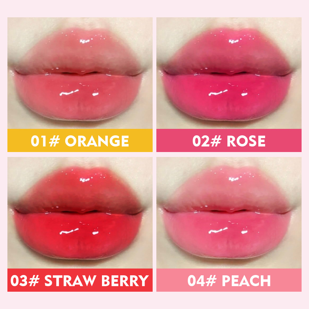 KRISTEN LEANNE Black Technology Langanhaltender, wasserfester Lipgloss mit Pflanzenblättern und feuchtigkeitsspendendem Farblippenöl_voghion.com