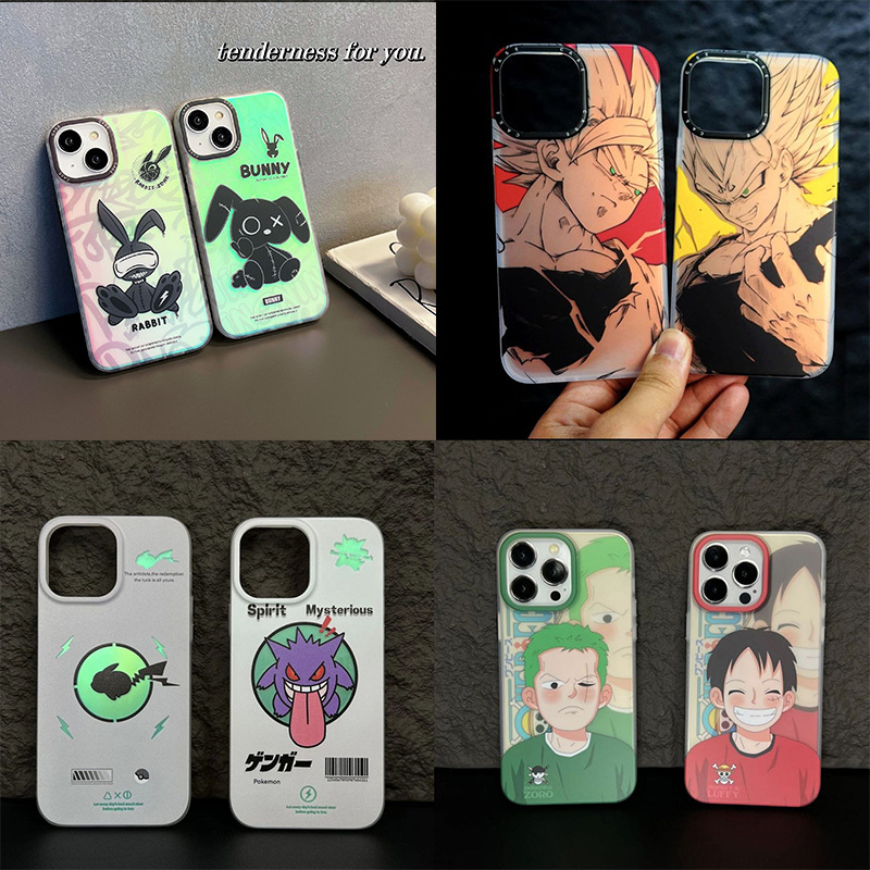 新款动漫适用于苹果17手机壳16保护套13卡通14防摔iPhone15promax